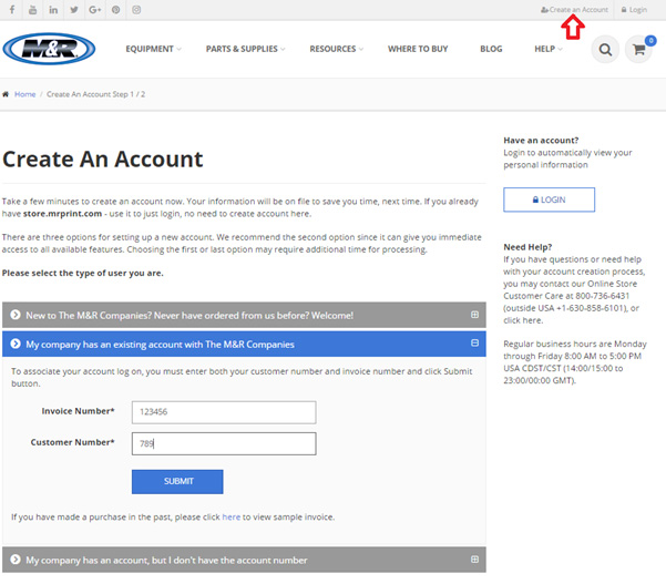 Create an Account snapshot image