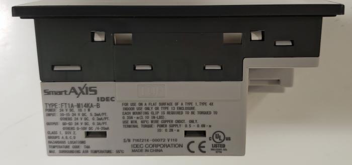 3.7 PLC+HMI MONO 24VDC RJ45