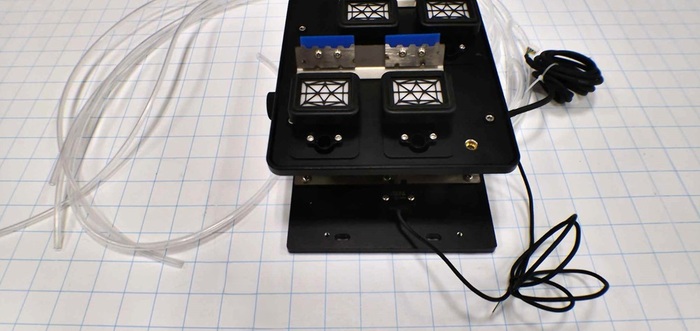 4 HEAD INK STACK ASSEMBLY