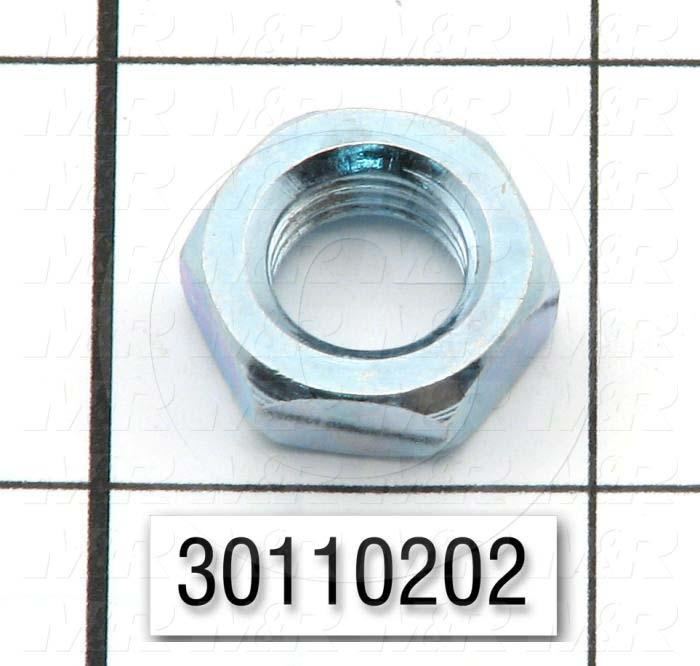 7/16-20 FINISHED HEX JAM NUT