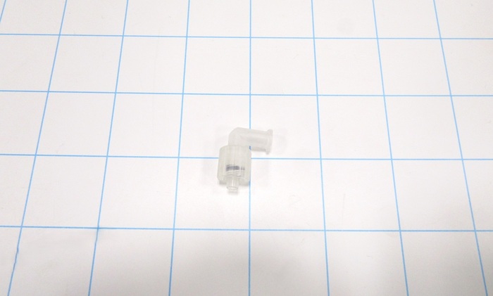 90 DEG LUER BARB W/O-RING