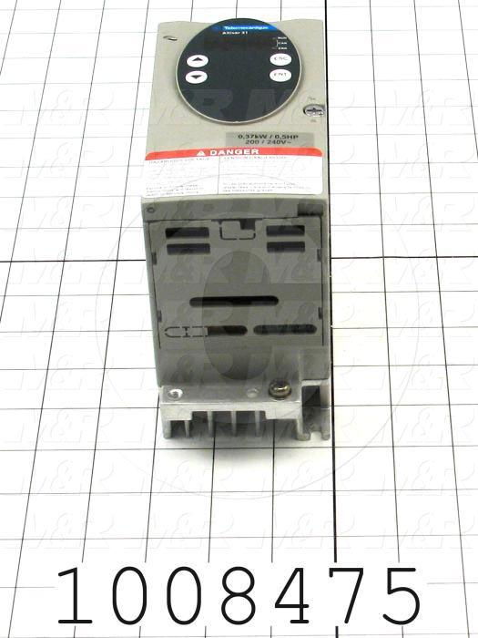 AC Drive, Altivar31 Series, 0.37KW (1/2HP), 208-230VAC, 1 Phase