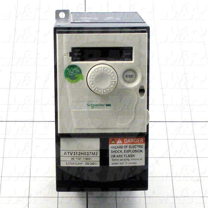 AC Drive, Altivar312 Series, 0.37KW (1/2HP), 240VAC, 1 Phase