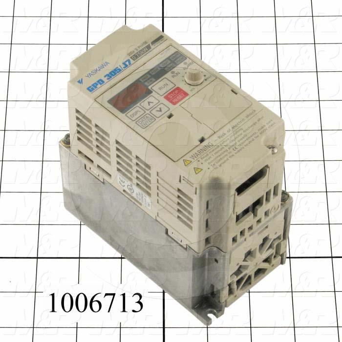 AC Drive, CIMR-J7 Series, 0.75KW (1HP), 208-230VAC