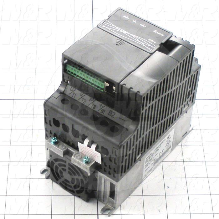 AC Drive, FR-S510WE Series, 1.5KW (2HP), 230VAC, 1 Phase, 230VAC Output, 3 Phase