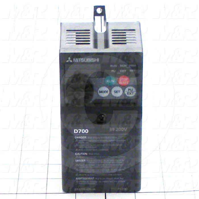 AC Drive, S520 Series, 0.2KW (1/4HP), 220VAC