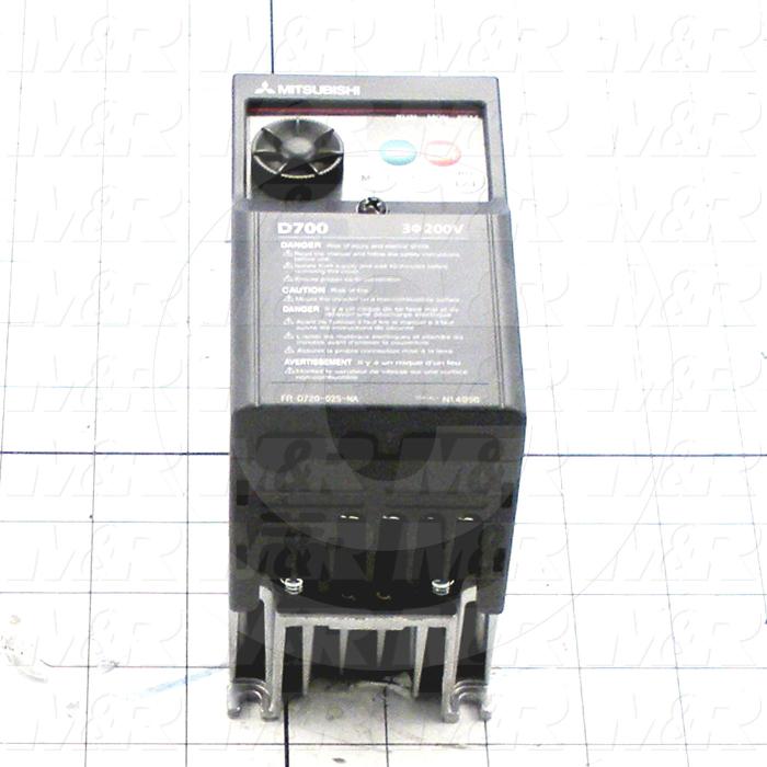 AC Drive, S520 Series, 0.75KW (1HP), 208-230VAC, 230VAC Output