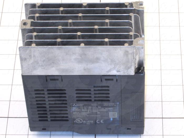 AC Drive, VFD, D700 Series, 0.37KW (1/2HP), 110VAC, 1 Phase, 230VAC Output, 3 Phase