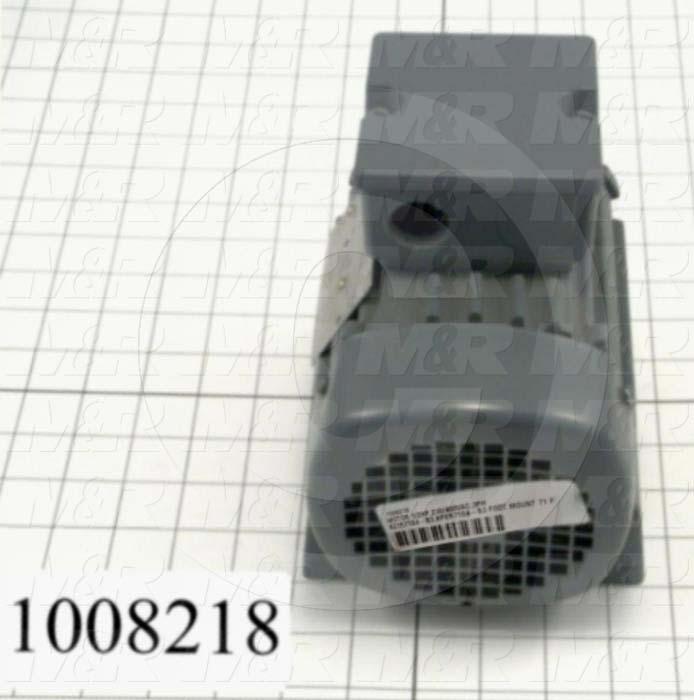AC Motor, 1/2HP, 208-230/460VAC, 3 Phase