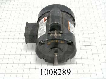 AC Motor, 1/2HP, 56 Frame, 1725 RPM, 115/208-230VAC, 1 Phase, 60Hz