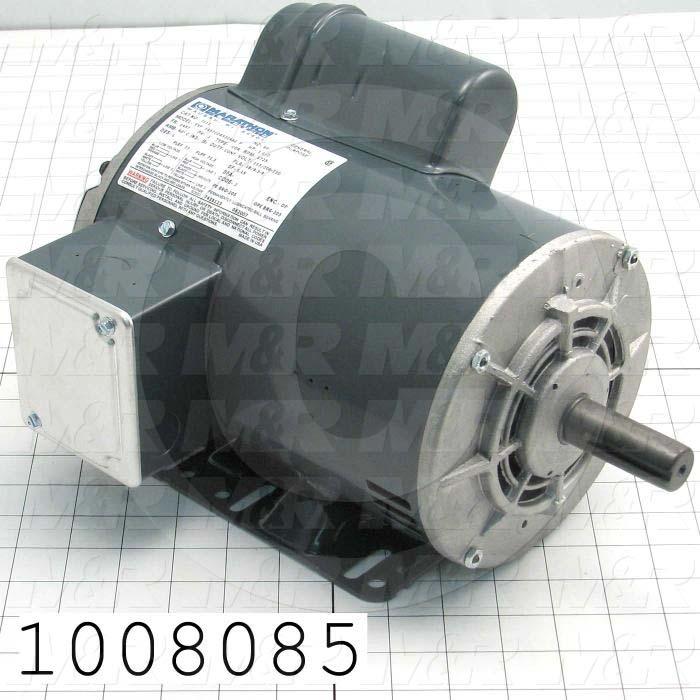 AC Motor, 1.5HP, 1725 RPM, 115/208-230VAC