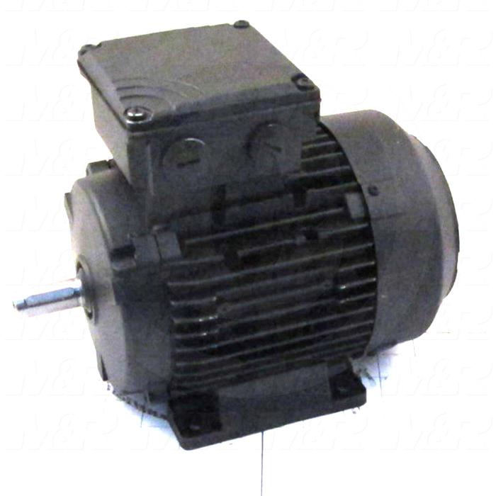 AC Motor, 1.5HP, 1725 RPM, 230/460VAC, 3 Phase, 50/60Hz