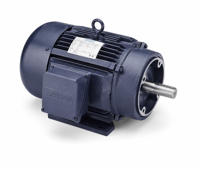 AC Motor, 1765/1460 RPM, 208-230VAC, 3 Phase