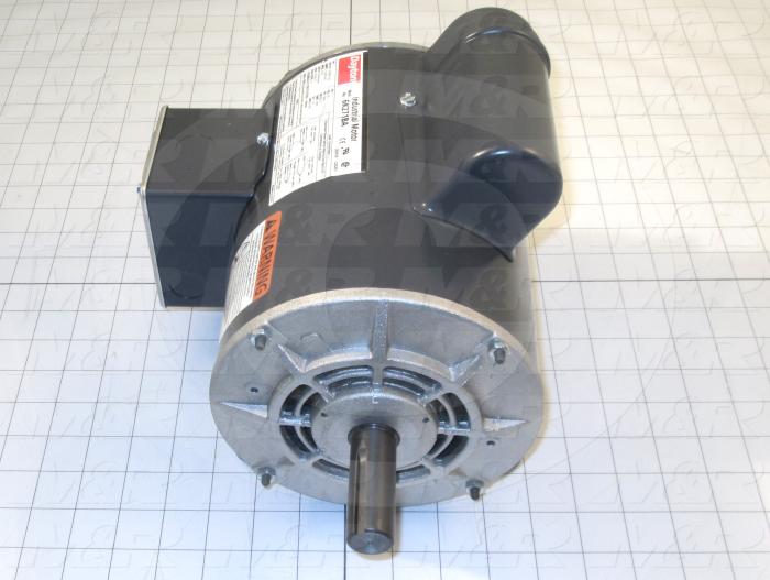 AC Motor, 1HP, 56 Frame, 1725 RPM, 115/208-230VAC