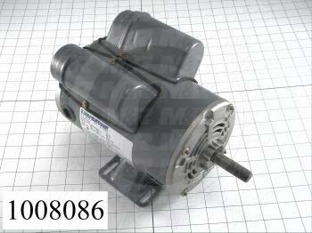 AC Motor, 1HP, 56 Frame, 3450 RPM, 115/208-230VAC, 60Hz