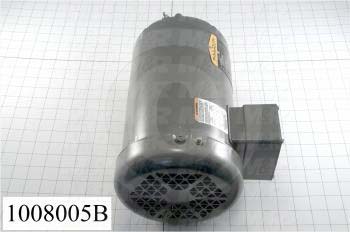 AC Motor, 2HP, 145T Frame, 208-230/460VAC, 3 Phase, 60Hz