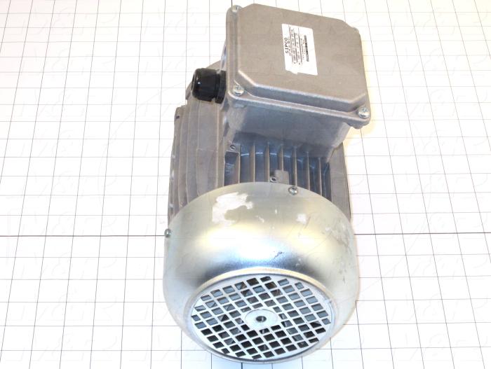 AC Motor, 3/4HP, 1200 RPM, 230/460VAC, 3 Phase, 60Hz, 6 Poles
