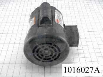 AC Motor, 3/4HP, 56 Frame, 1725 RPM, 115/230VAC, 1 Phase, 60Hz