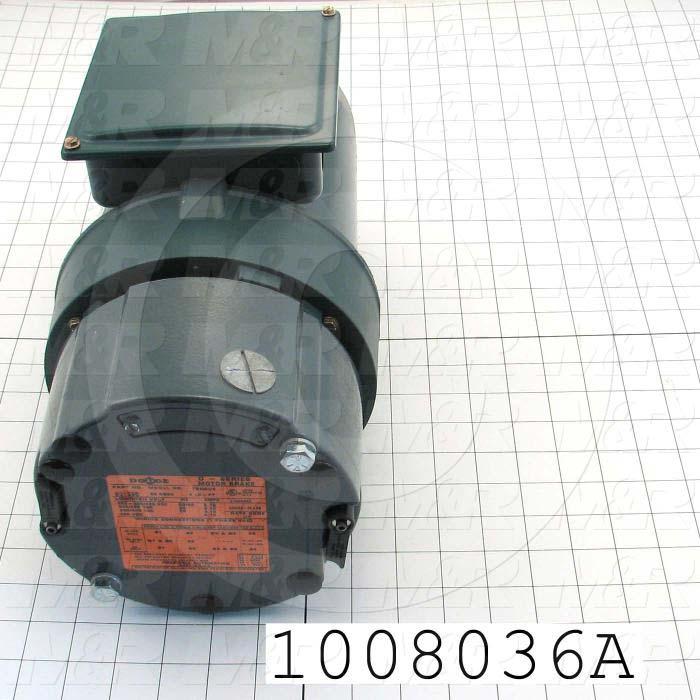 AC Motor, 3/4HP, 56C Frame, 1725 RPM, 208-230VAC, 50/60Hz