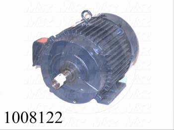 AC Motor, 7.5HP, 213T Frame, 1725 RPM, 208-230/460VAC, 3 Phase