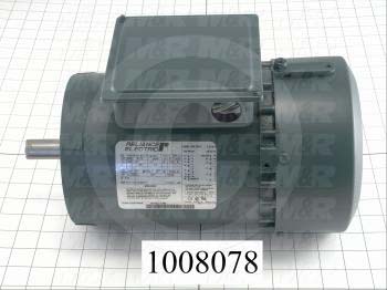 AC Motor, With Brake, 1.5HP, 145T Frame, 1725 RPM, 208-230/460VAC, 3 Phase