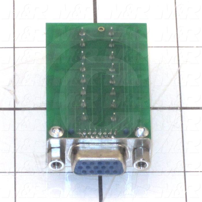 Adaptor Plate, Use For SVGA HD15 JACK FOR FIELD TERMINATION