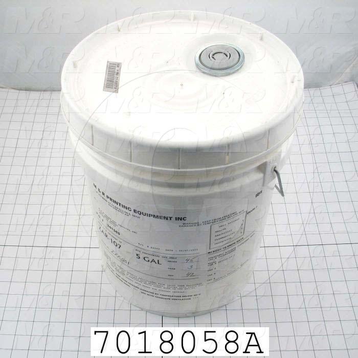 Adhesives & Seals, Silicone Material, 5 Gallon For Kool Mist, White Color