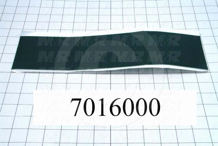 Adhesives & Seals, Tape, 3.75" Width, 25 MIL Thickness, Acrylic Foam Material, Used For Pallet Bracket, White Color