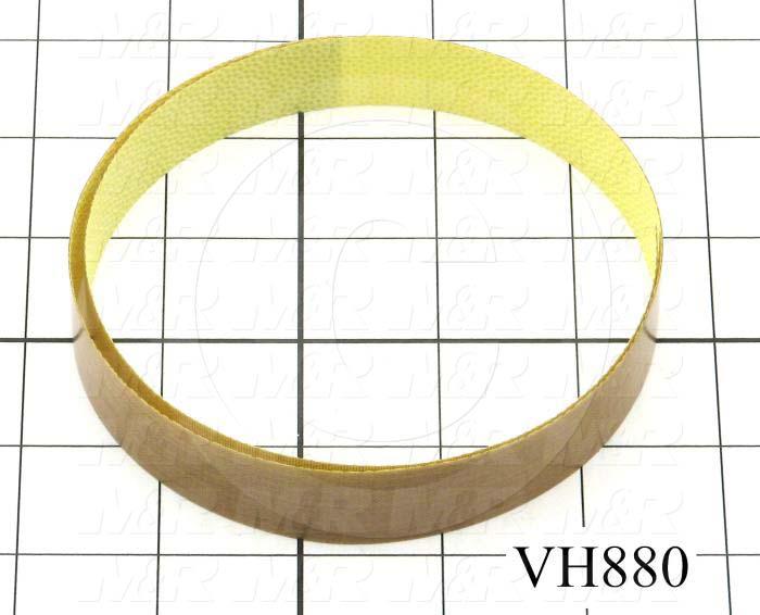 Adhesives & Seals, Teflon Coated Tape, 3/4" Width, 0.005" Thickness, Fiberglass Material, Used On MC100 Shutter Light Seal Assembly