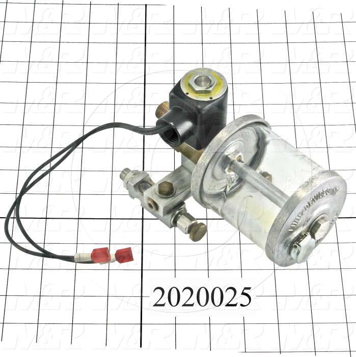 Adjustable-Flow Oil Reservoir, Type : Electric Adjustable-Flow Oil Reservoir, Height 7.31", Bowl Diameter 3.0", Capacity 9 oz