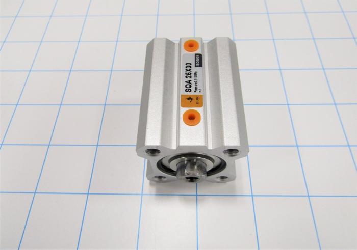 Air Cylinders, Double Acting Type, 25 mm Bore, 30 mm Stroke