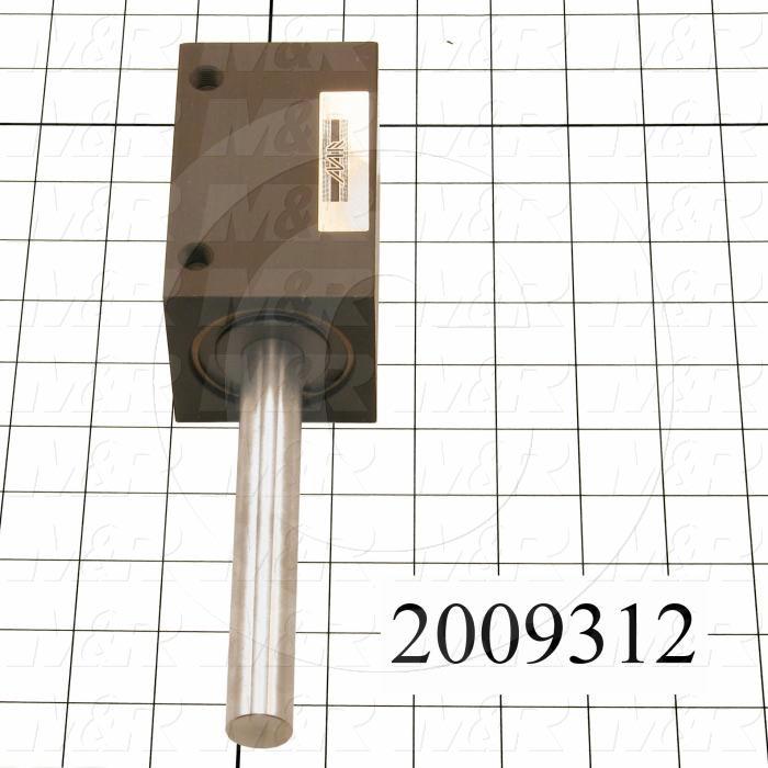 Air Cylinders, Double Rod Type, Standard NFPA, 1/2-20 UNF Rod Thread, Double Acting Model, 2" Bore, 2" Stroke, Chopper Function