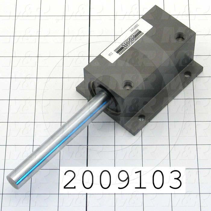 Air Cylinders, Double Rod Type, Standard NFPA, Double Acting Model, 1 5/8" Bore, 2" Stroke, Chopper Function