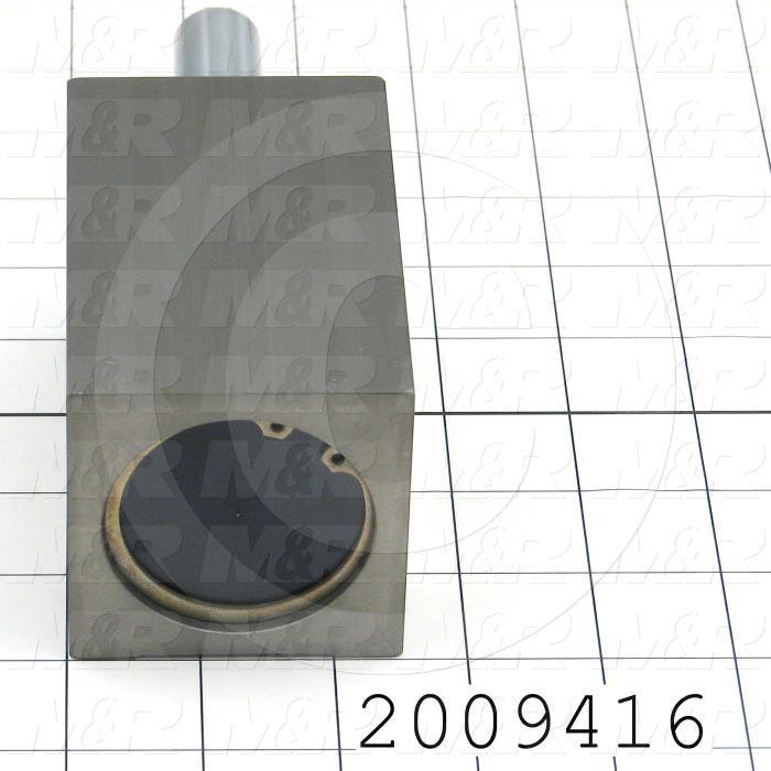 Air Cylinders, Double Rod Type, Standard NFPA, Double Acting Model, 2" Bore, 2" Stroke, Flood Bar Function