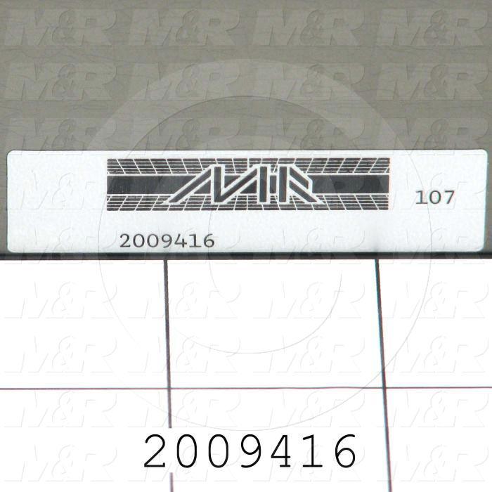 Air Cylinders, Double Rod Type, Standard NFPA, Double Acting Model, 2" Bore, 2" Stroke, Flood Bar Function