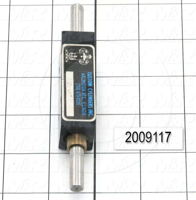 Air Cylinders, Double Rod Type, Standard NFPA, Double Acting Model, 3/4" Stroke