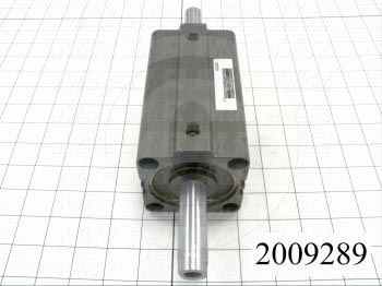 Air Cylinders, Double Rod Type, Standard NFPA, Double Acting Model, 63 mm Bore, 3" Stroke, Chopper Function