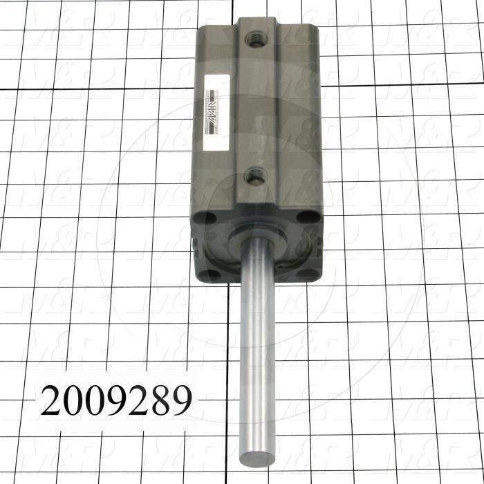 Air Cylinders, Double Rod Type, Standard NFPA, Double Acting Model, 63 mm Bore, 3" Stroke, Chopper Function