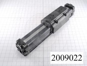 Air Cylinders, Rod Less Type, Double Acting Model, 50 mm Bore, 6.5" Stroke, Index Cylinder Function