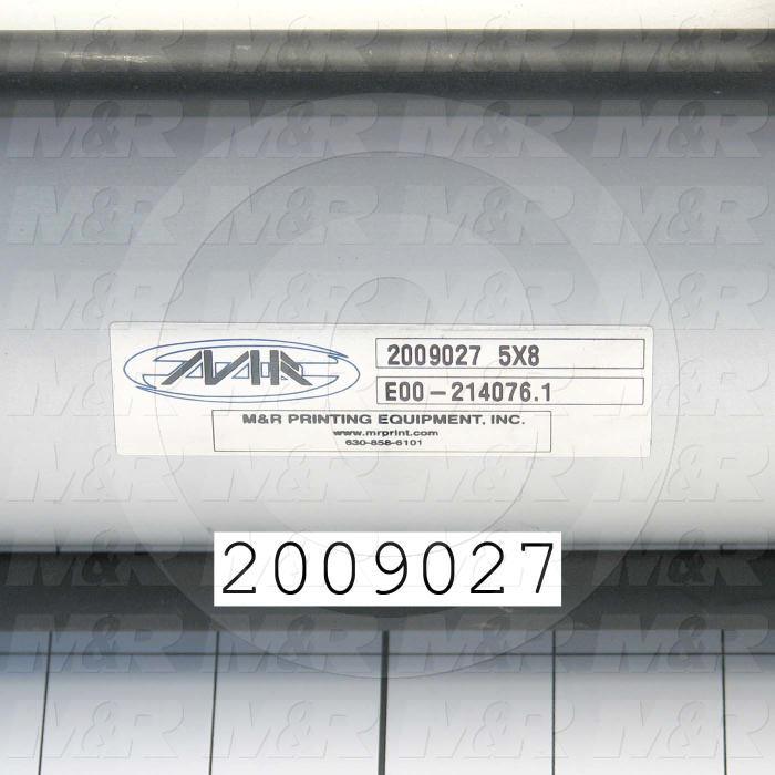 Air Cylinders, Rod Less Type, Single Acting Model, 25 mm Bore, 4 mm Stroke