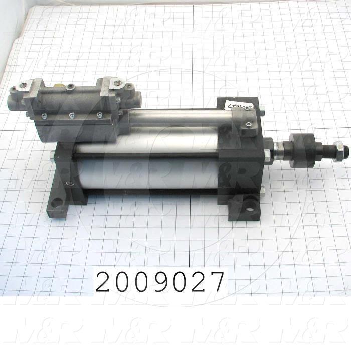 Air Cylinders, Rod Less Type, Single Acting Model, 25 mm Bore, 4 mm Stroke