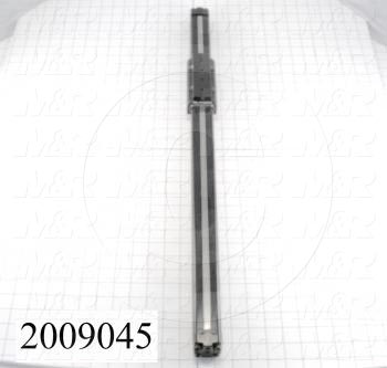 Air Cylinders, Rod Less Type, Standard NFPA, Double Acting Model, 1" Bore, 22" Stroke