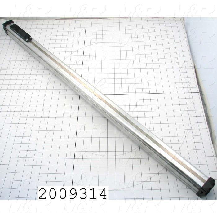 Air Cylinders, Rod Less Type, Standard NFPA, Double Acting Model, 1" Bore, 33" Stroke