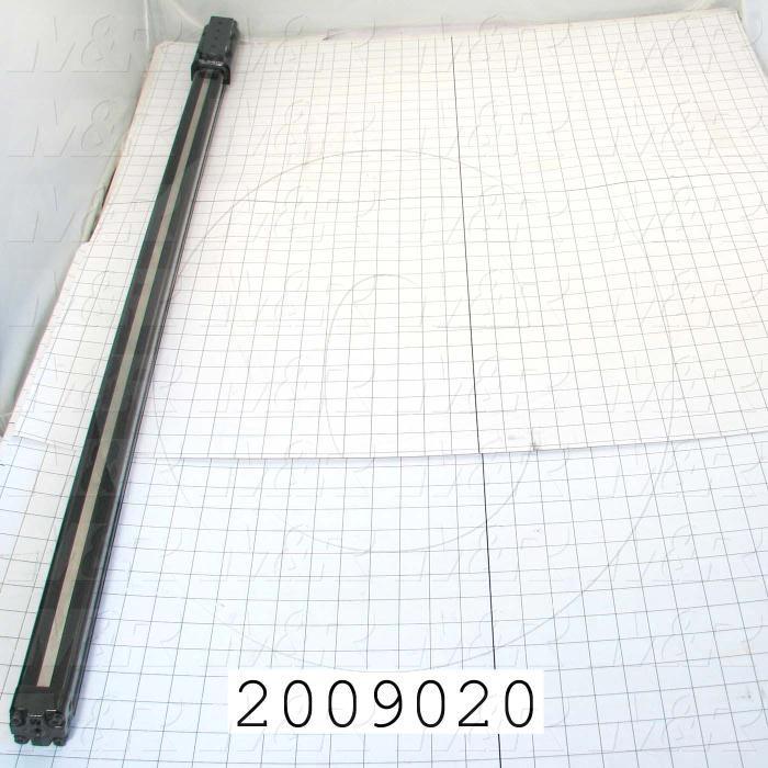 Air Cylinders, Rod Less Type, Standard NFPA, Double Acting Model, 1" Bore, 39" Stroke