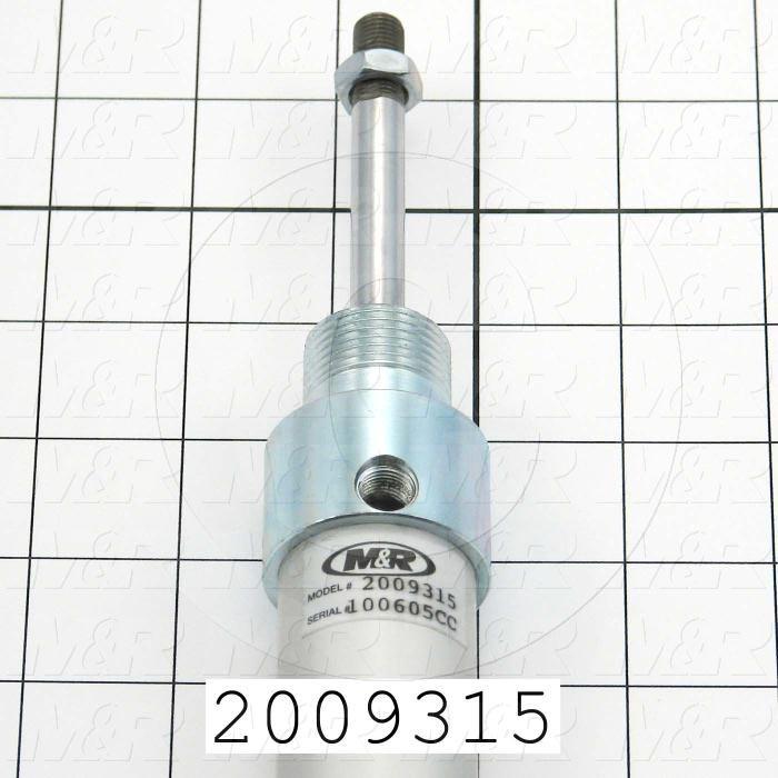 Air Cylinders, Rod Type, 3/8-16 Rod Thread, Double Acting Model, 1 1/8" Bore, 31" Stroke, Carriage Stroke Function