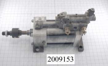 Air Cylinders, Rod Type, Double Acting Model, 5" Bore, 5" Stroke, Index Cylinder Function