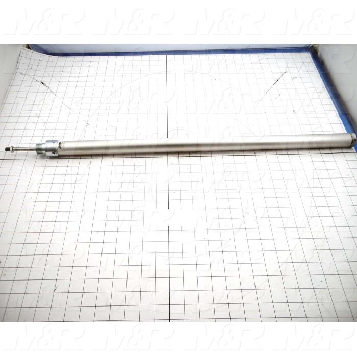 Air Cylinders, Rod Type, Single Acting Model, 1 1/8" Bore, 25" Stroke