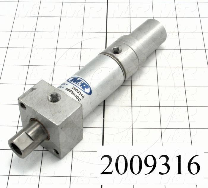 Air Cylinders, Rod Type, Standard NFPA, 1/2-20 UNF Rod Thread, Double Acting Model, 1 1/4" Bore, 1 1/2" Stroke
