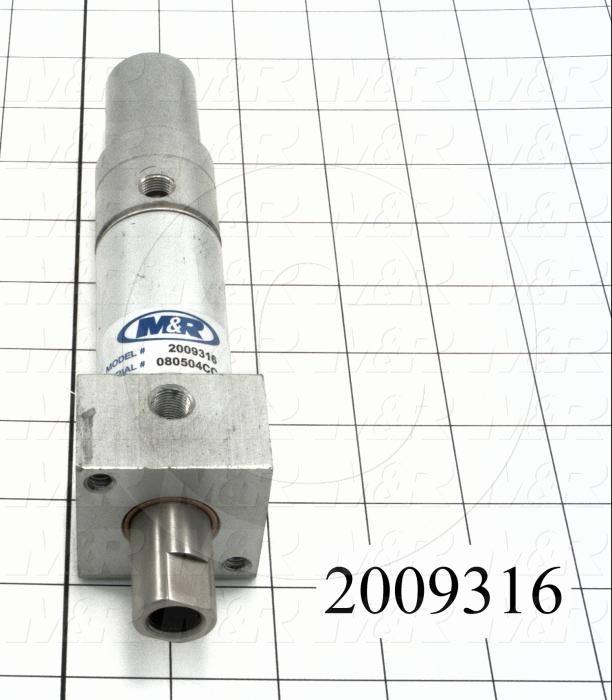 Air Cylinders, Rod Type, Standard NFPA, 1/2-20 UNF Rod Thread, Double Acting Model, 1 1/4" Bore, 1 1/2" Stroke