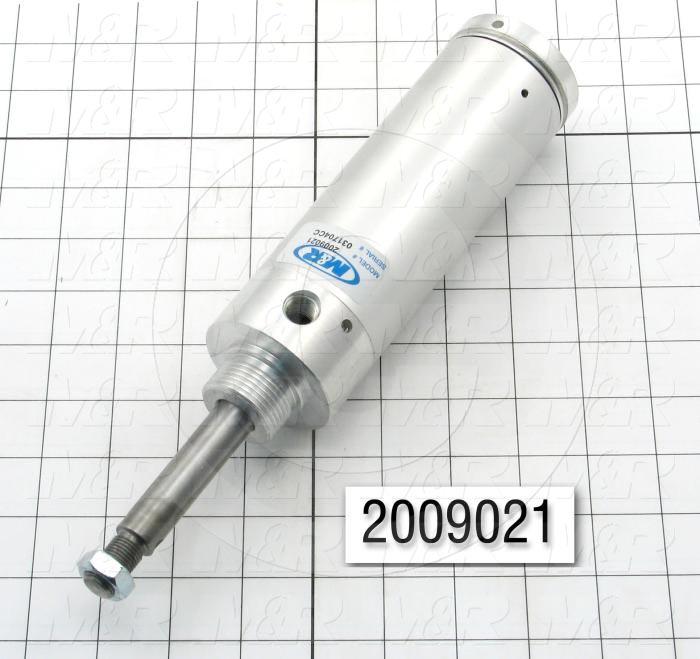 Air Cylinders, Rod Type, Standard NFPA, 1/2-20 UNF Rod Thread, Single Acting Model, 2" Bore, 2" Stroke